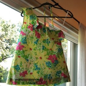 lilly pulitzer floral blouse